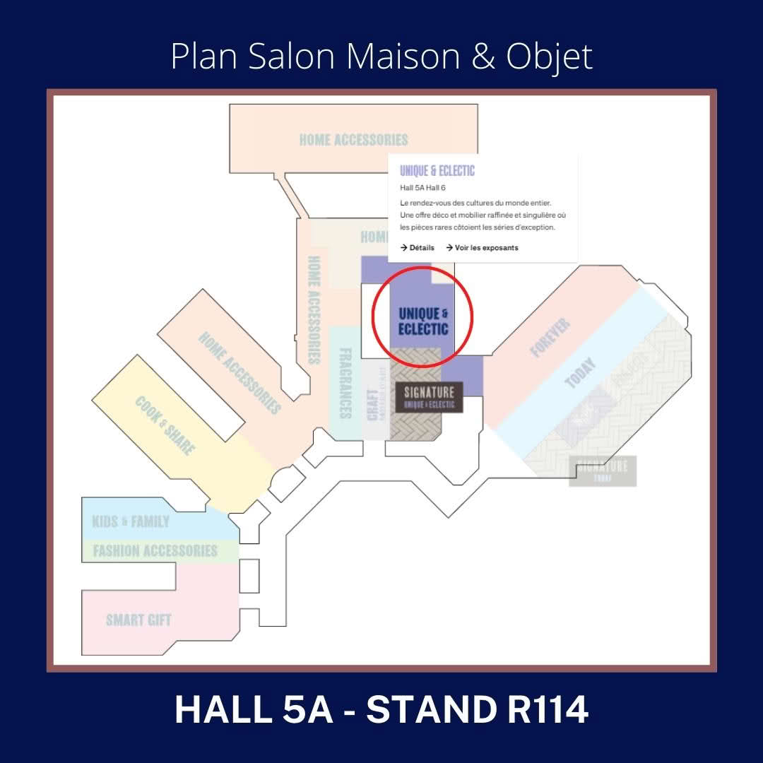Salon Maison & Objet Paris Plan