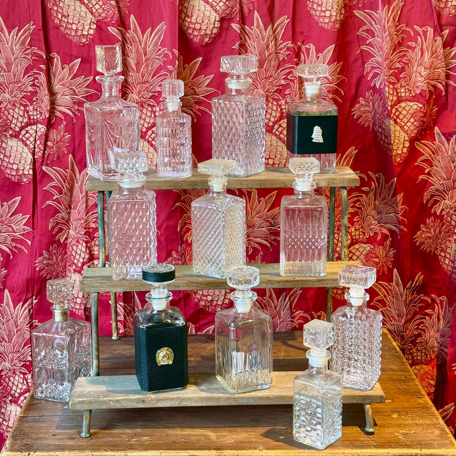 Carafes à whisky en verre